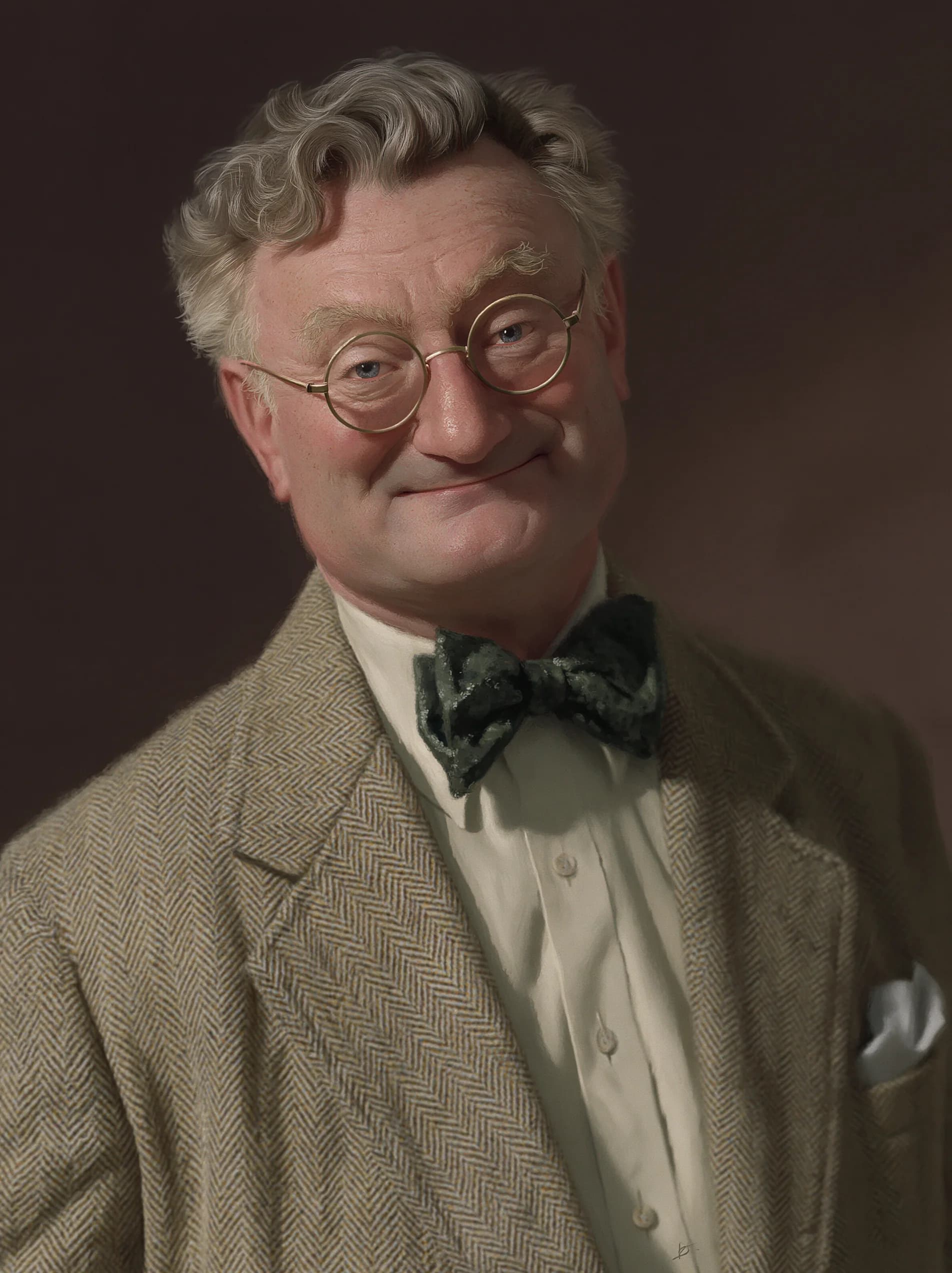 Portrait of Dr. Thomas Aldric Vane